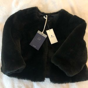 BABY GAP Faux Fur baby coat
